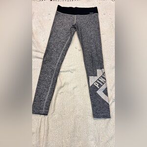 Victoria's Secret PINK Heather Gray Leggings